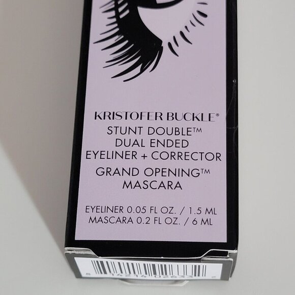 KRISTOFER BUCKLE - Stunt Double Dual Ended Mascara eyeliner set - Picture 3 of 14